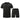 Adult's Quick-Dry Short Sleeve Set - Black