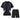 Adult's Quick-Dry Short Sleeve Set - All Black V2