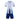 White Top Brandless Football Uniform - V3