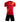 Top Brandless Football Red Uniform