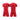 Red Brandless Football Uniform